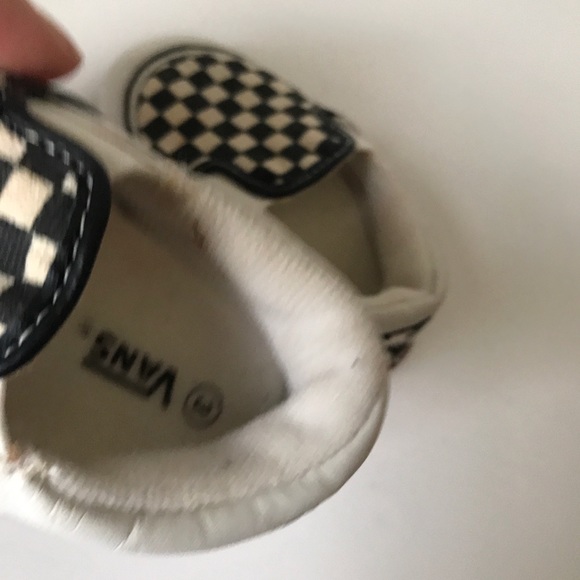 Vans for Baby Checkered Shoes size 3 - Picture 5 of 6